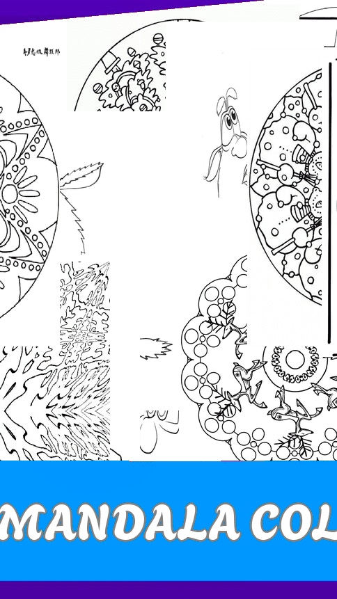 Christmas Mandala Coloring Book
