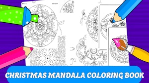 Image for Christmas Mandala Coloring Book