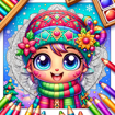 Christmas Mandala Coloring Book - Play Free Best kids Online Game on JangoGames.com