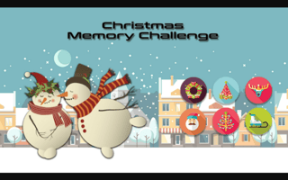 Christmas Memory Challenge game cover