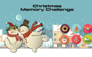 Christmas Memory Challenge game cover