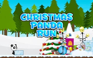 Christmas Panda Run game cover