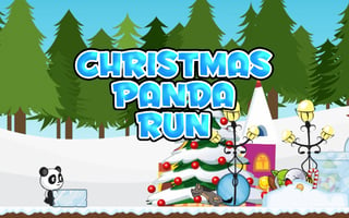 Christmas Panda Run game cover
