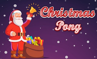 Christmas Pong game cover