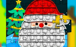 Christmas Pop It Jigsaw game cover