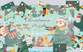 Christmas Puzzle Game game cover