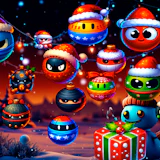 Christmas Rush Red and Friend Balls