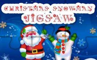 Christmas Snowman Jigsaw