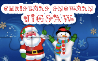 Christmas Snowman Jigsaw game cover