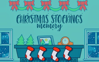 Christmas Stockings Memory game cover