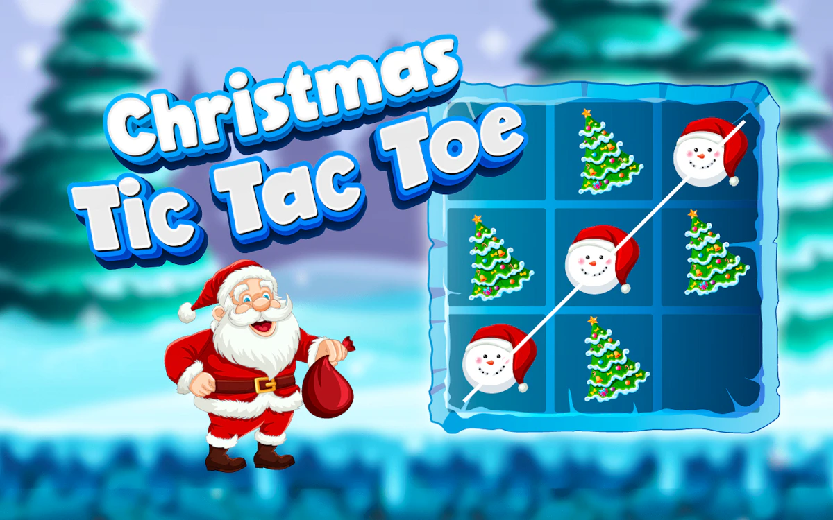 Play Christmas Tic Tac Toe — free online Christmas game