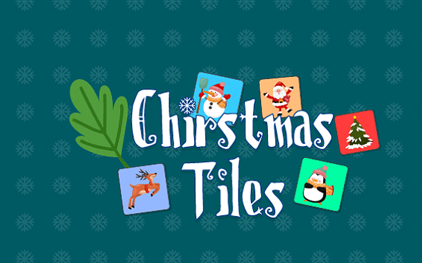 Publish Mahjong Tiles Christmas on your website - GameDistribution