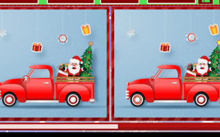 Christmas Trucks Differences game cover