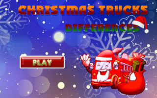 Christmas Trucks Differences game cover