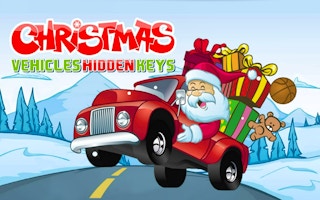 Christmas Vehicles Hidden Keys