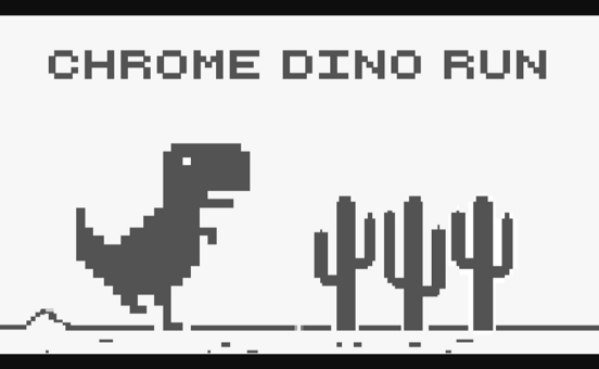 Jogo Chrome Dino Online