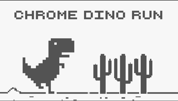 Chrome dino game part 2 pixel art