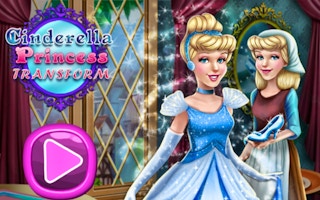 Cinderella Princess Transform game cover