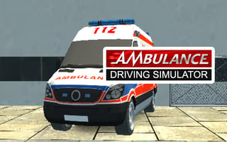 Ambulance Driving Simulator game cover