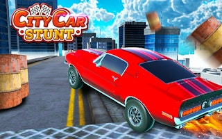 City Car Stunt game cover