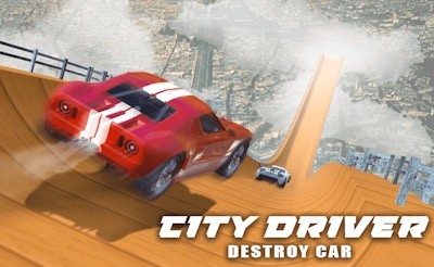 City Driver Destroy Car game