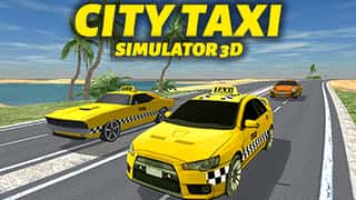 City Taxi Simulator 3d game cover
