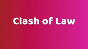 Image for Clash of Law