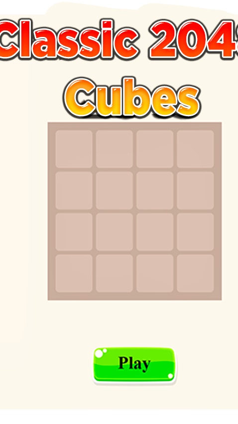 Classic 2048 - Cubes