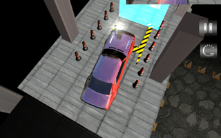 Classic Car Parking Driving School game cover