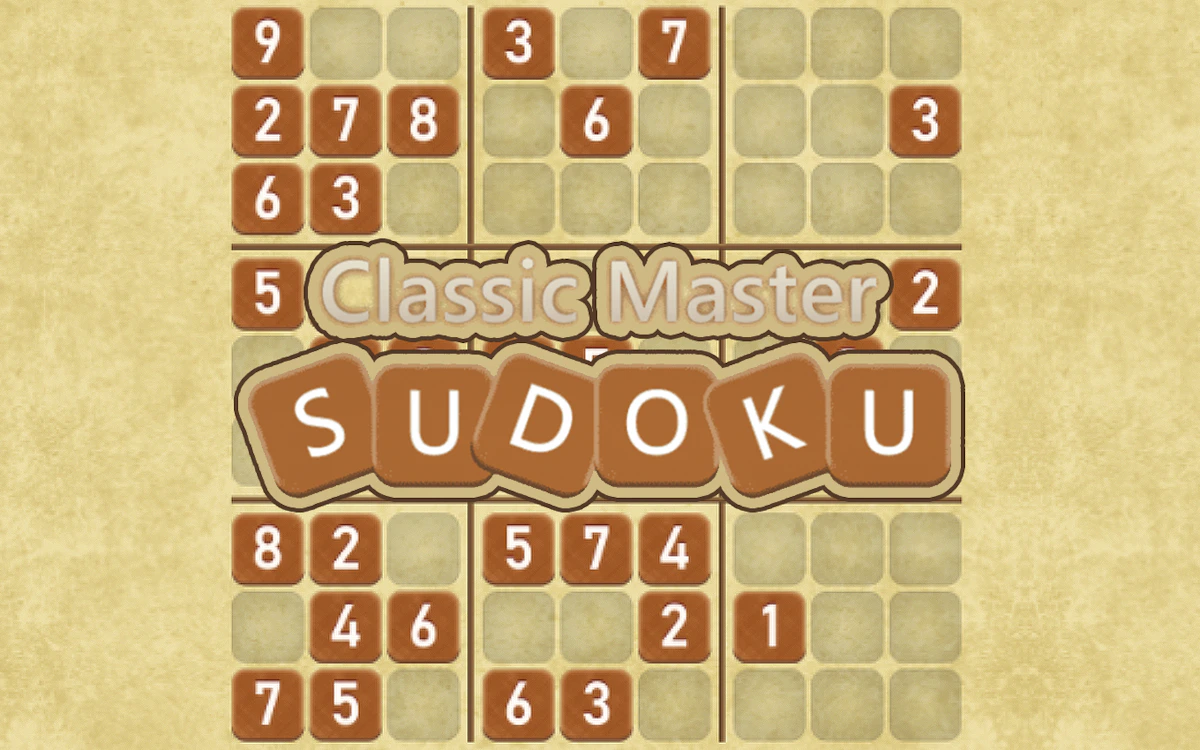 Play Classic Master Sudoku — free online Brain game