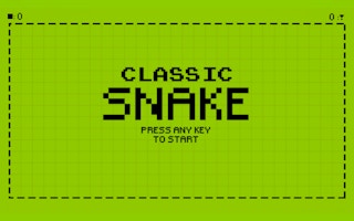 Classic Snake HTML5