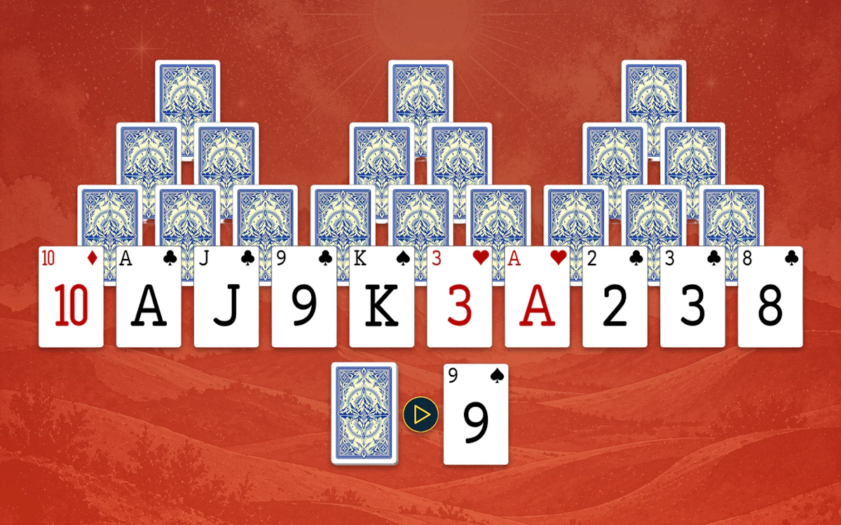 Classce Image Classic Tripeaks Solitaire 🕹️ Play Now on GamePix