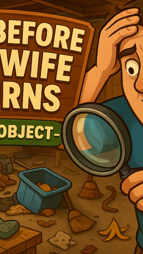 Clean Before Your Wife Returns - Hidden Object