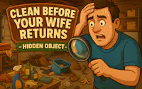 Clean Before Your Wife Returns - Hidden Object