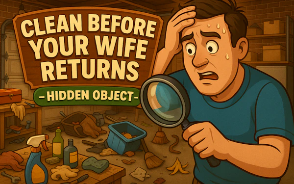 Clean Before Your Wife Returns – Hidden Object