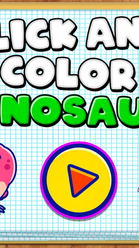 Click and Color Dinosaurs