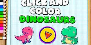 Click and Color Dinosaurs thumbnail