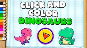 Image for Click and Color Dinosaurs