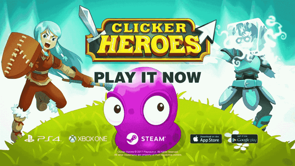 Clicker Heroes - game screenshots at Riot Pixels, images