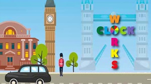 Image for Clock Works Color Switch Clock