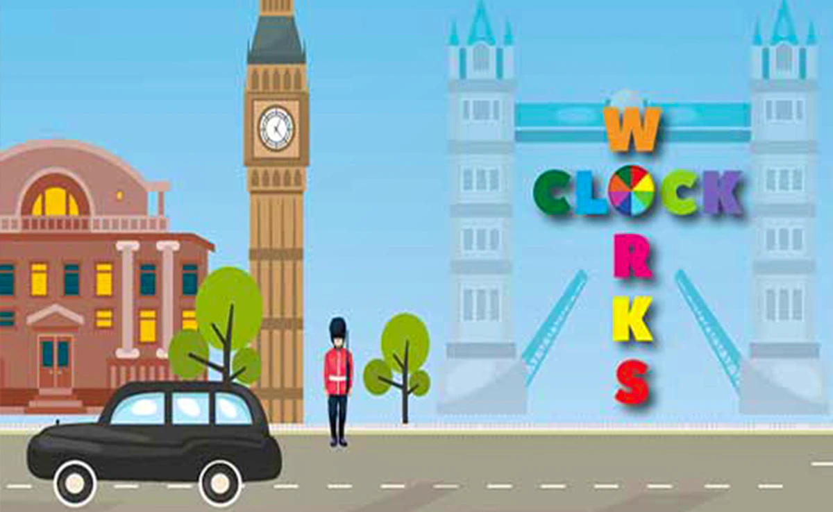 Play Clock Works Color Switch Clock — free online Arcade game