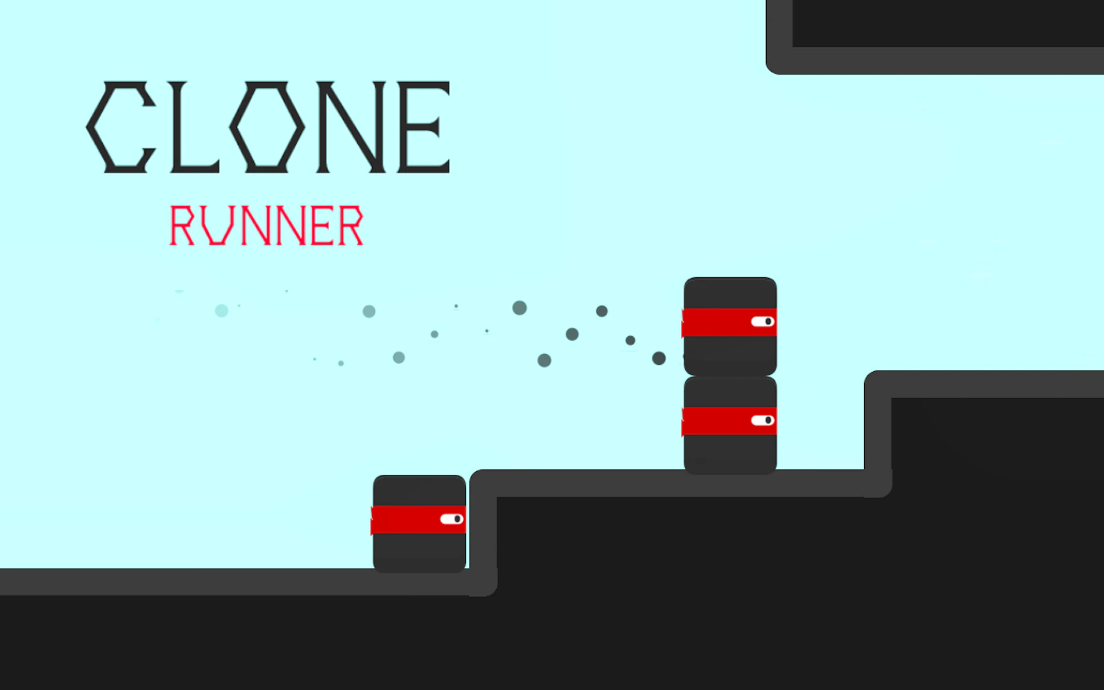 Clone Runner — free online arcade game on Glaze Games