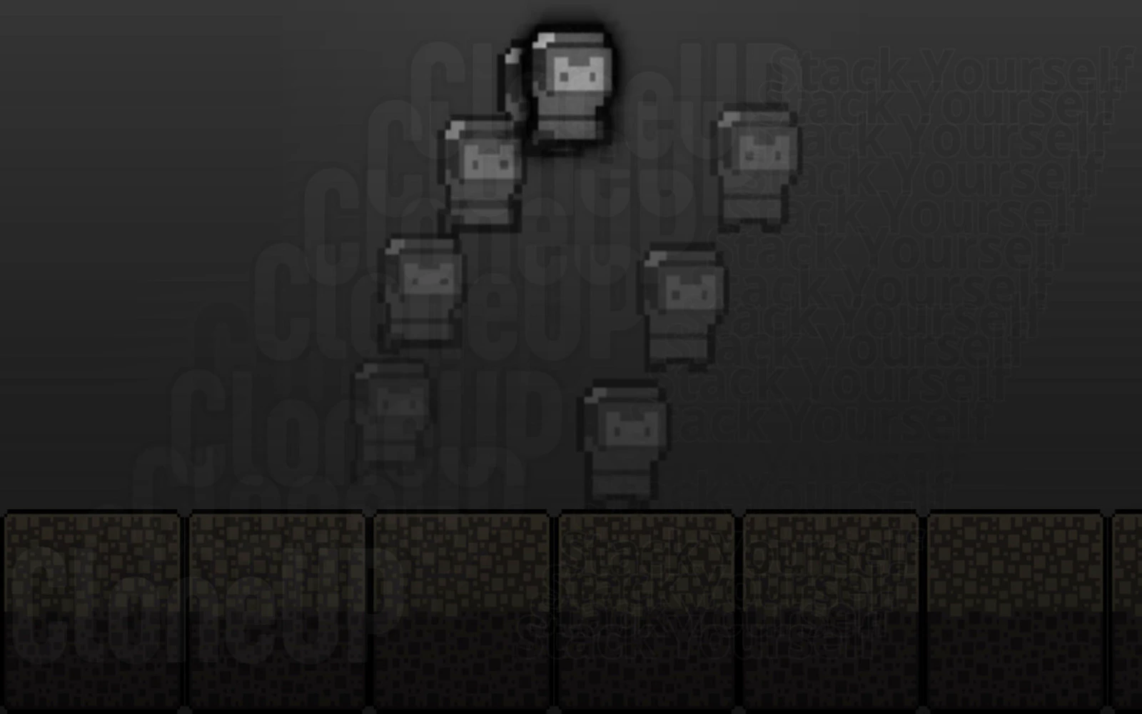 CloneUp - Stack Yourself — free online arcade game on Glaze Games