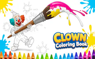 Livre de coloriage du clown