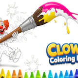 Clown Coloring Book