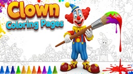 Clown Coloring Pages