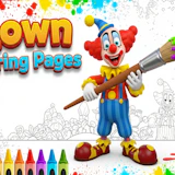 Clown Coloring Pages