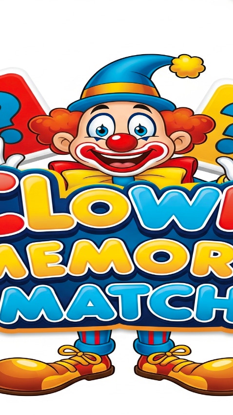 Clown Memory Match Game