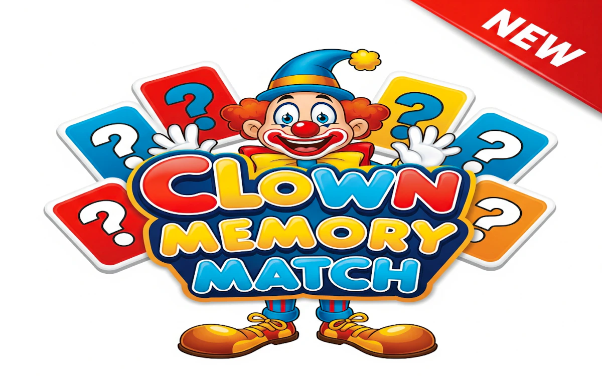 Play Clown Memory Match Game — free online Memory game