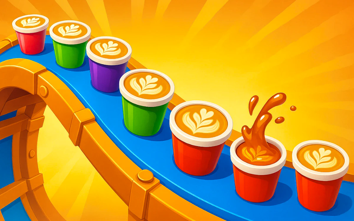 Play Coffee Color Blocks — free online Puzzle game